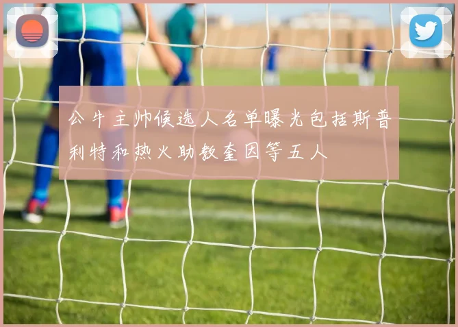 公牛主帅候选人名单曝光包括斯普利特和热火助教奎因等五人